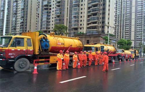 罗城市政管道清淤