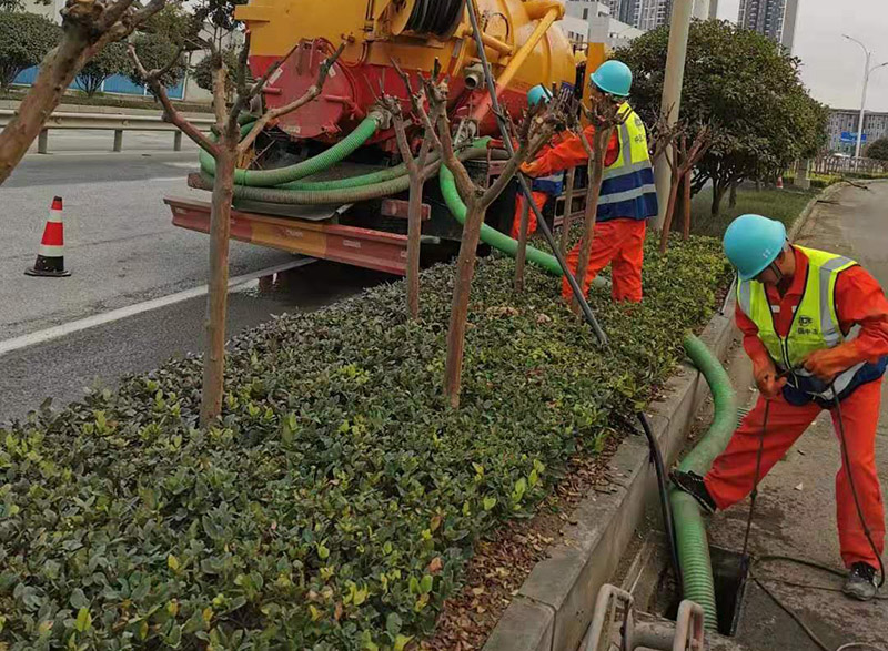 罗城市政管道清淤